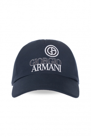 ジョルジオアルマーニ Giorgio Armani Baseball Hat Giorgio Armani & Kith Midweight Jacquard Silk Classic Cap